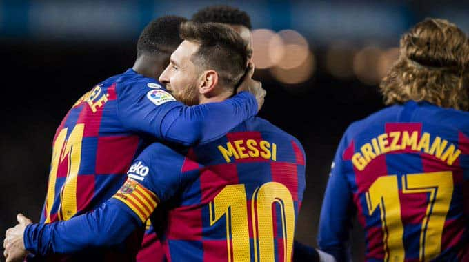 La Liga: Arturo Vidal&#039;s late goal gives sluggish Barcelona 2-1 victory at Leganes