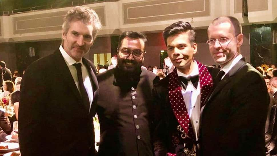 Karan Johar meets David Benioff, DB Weiss at 2019 International Emmy Awards