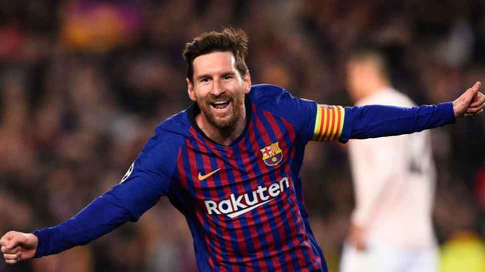 Champions League: Lionel Messi scores in 700th match as Barcelona ease into last-16