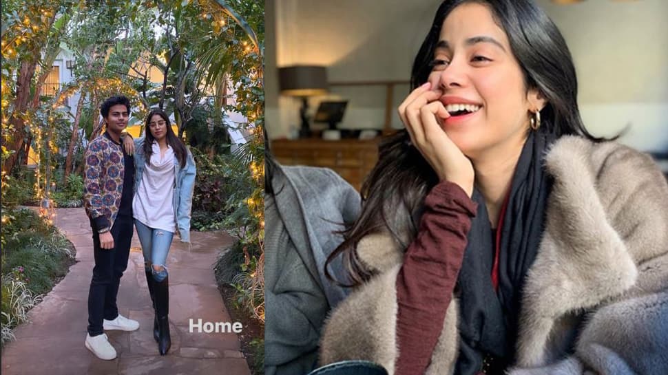 Janhvi Kapoor shares pics with close friend Akshat Ranjan