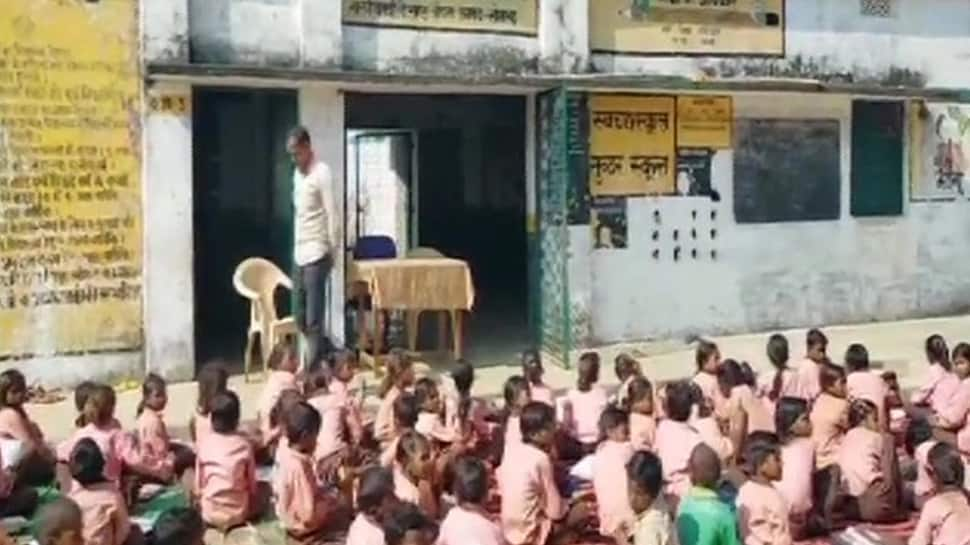 Children served 1 litre milk diluted in one bucket water during mid-day meal in UP&#039;s Sonbhadra