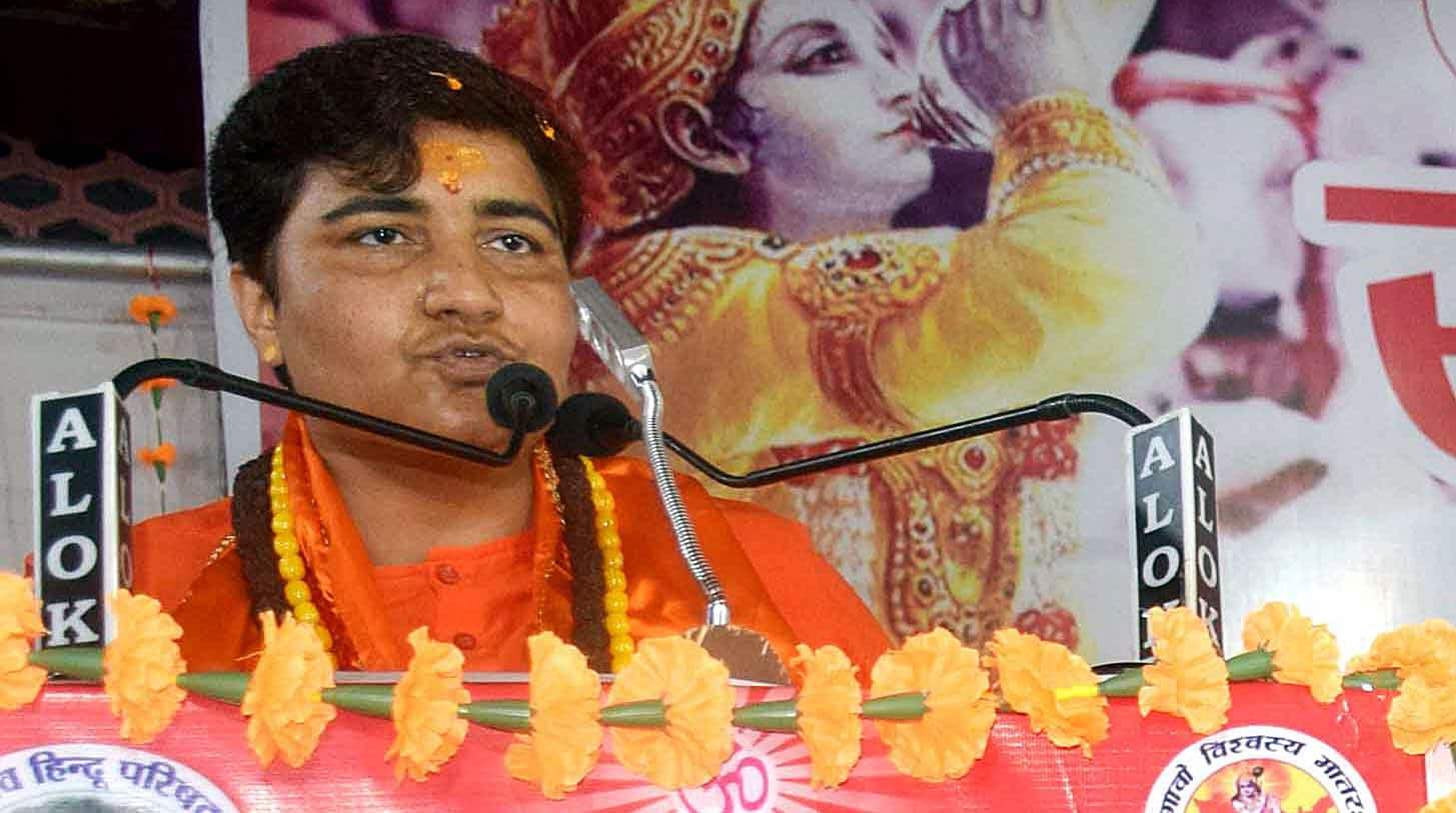 Sadhvi Pragya apologises for Godse remarks, attacks Rahul Gandhi for calling her terrorist