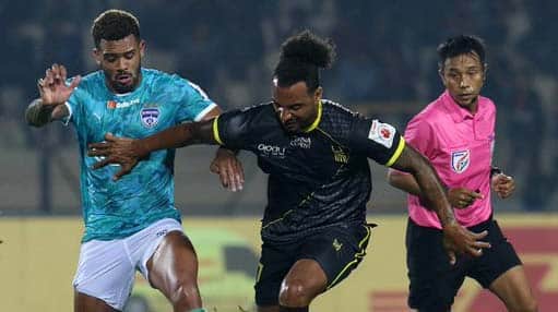 ISL: Robin Singh&#039;s late strike helps Hyderabad hold BFC 1-1