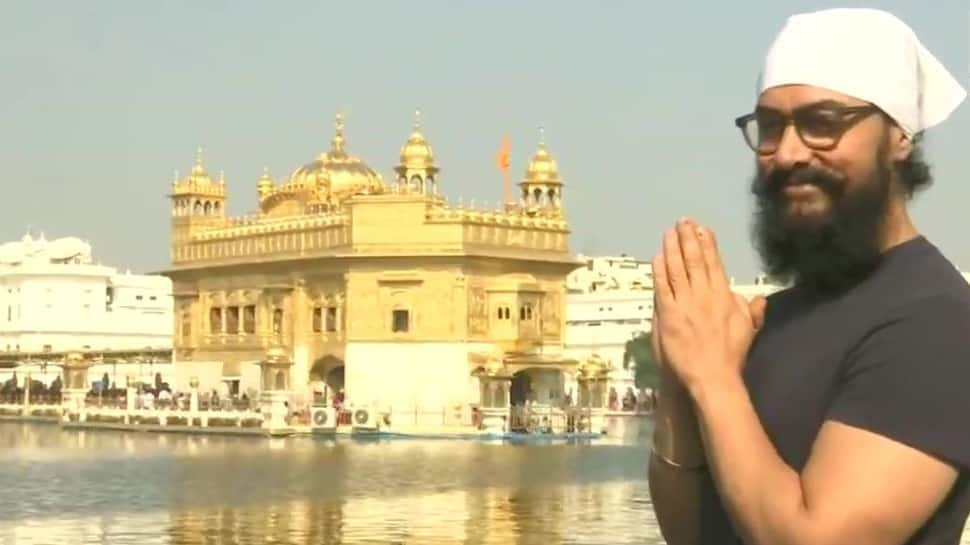 Aamir Khan takes time off from Laal Singh Chaddha shoot to visit Golden Temple