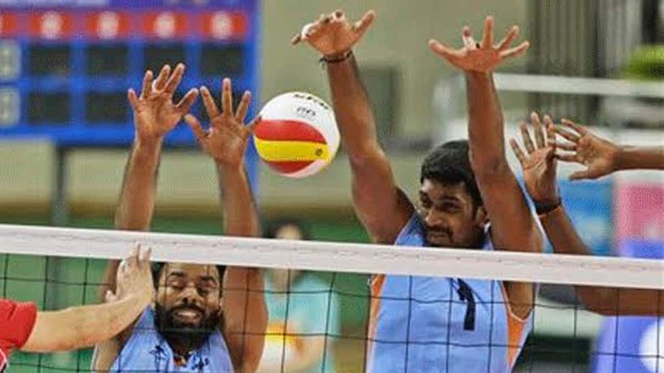Indian Men&#039;s Volleyball team win gold in South Asian Games 2019