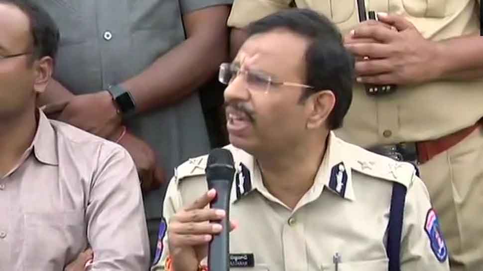 Cyberabad Police chief VC Sajjanar details encounter of Hyderabad vet&#039;s gangrape-murder accused