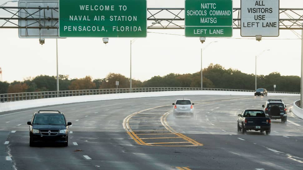 Saudi airman in US for training suspected in deadly shooting at Florida naval base