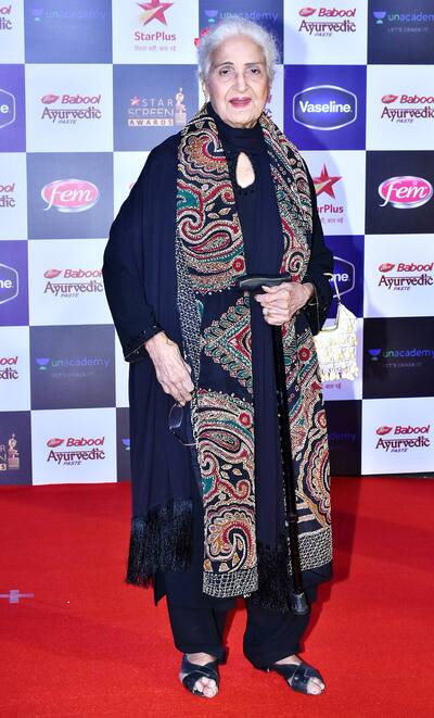 Veteran actress Kamini Kaushal won Best Supporting actress for 'Kabir Singh'