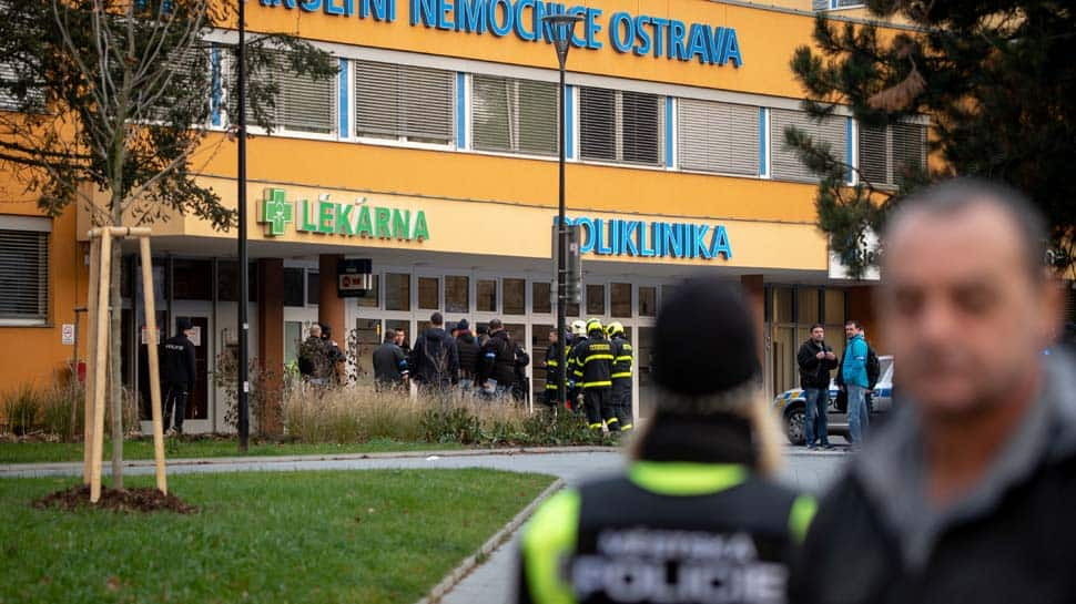 Gunman kills six in Czech hospital waiting room before shooting himself