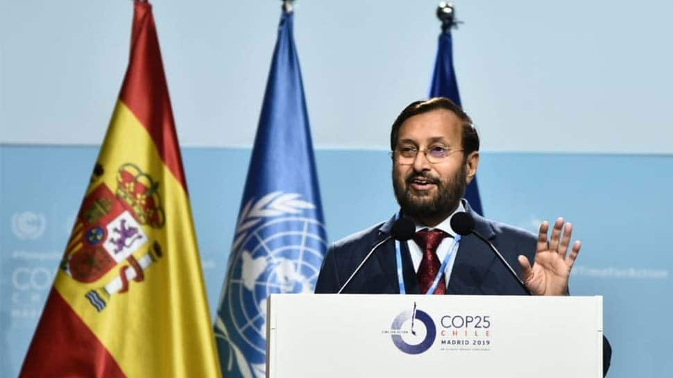 India reduced emission intensity of GDP by 21%: Prakash Javadekar at COP25