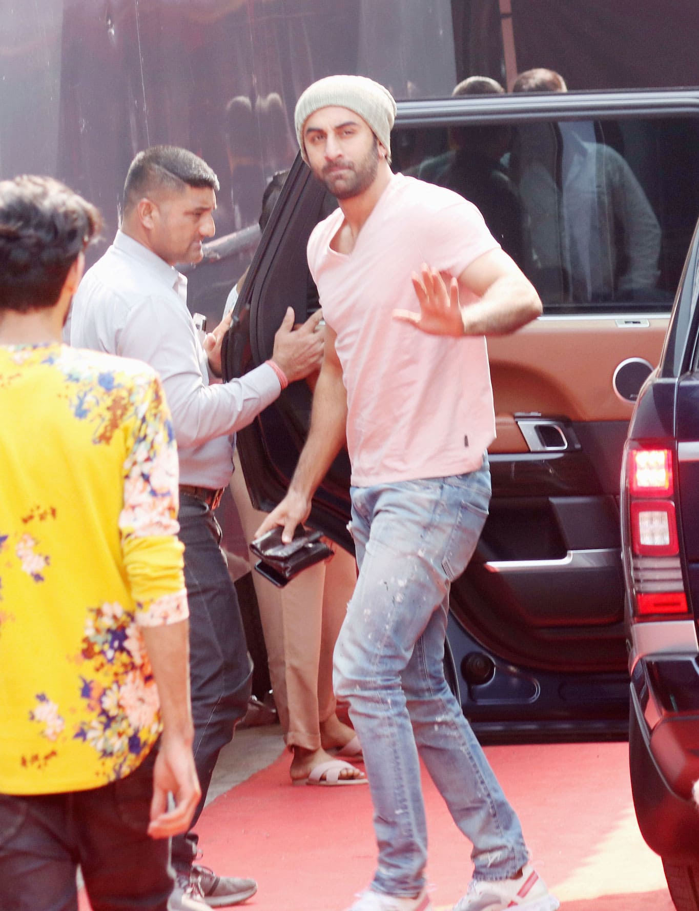 Ranbir Kapoor Looks Dapper In Casual Wear Donning A Cap With