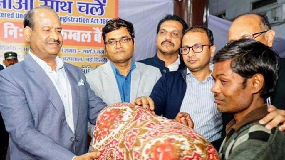 Lok Sabha Speaker Om Birla launches blanket bank in Delhi for poor people struggling in cold