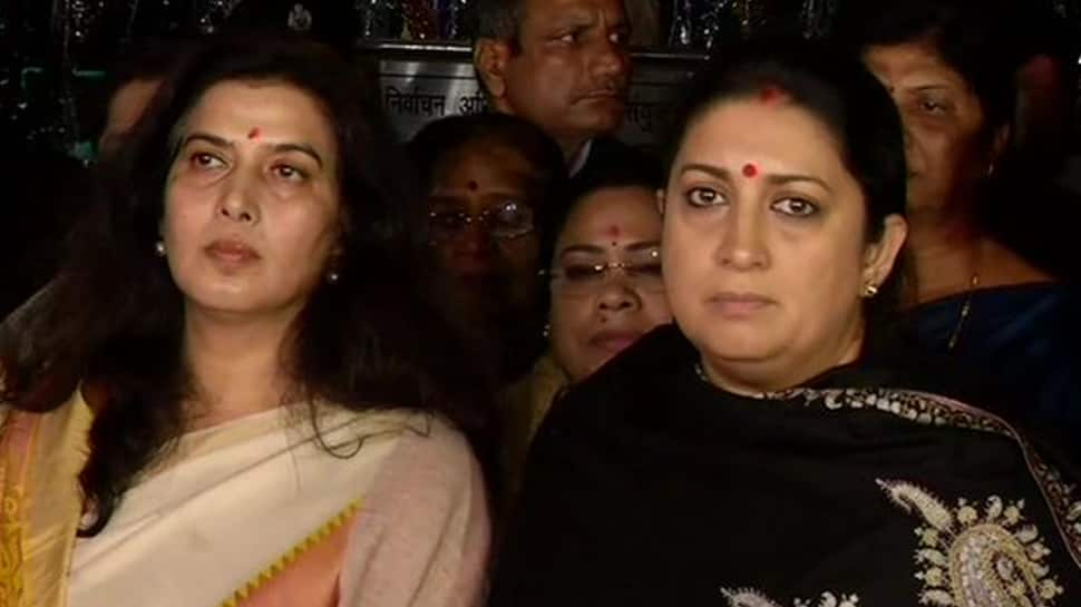 Smriti Irani complains to EC against Congress leader Rahul Gandhi&#039;s &#039;Rape in India&#039; remark