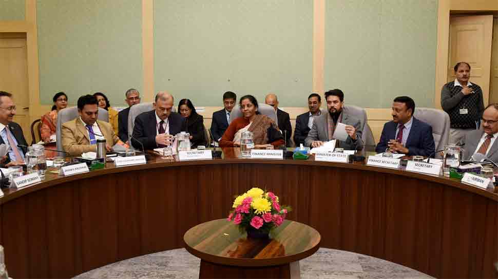 FM Sitharaman holds 3rd pre-Budget consultation with Industry, services and trade groups