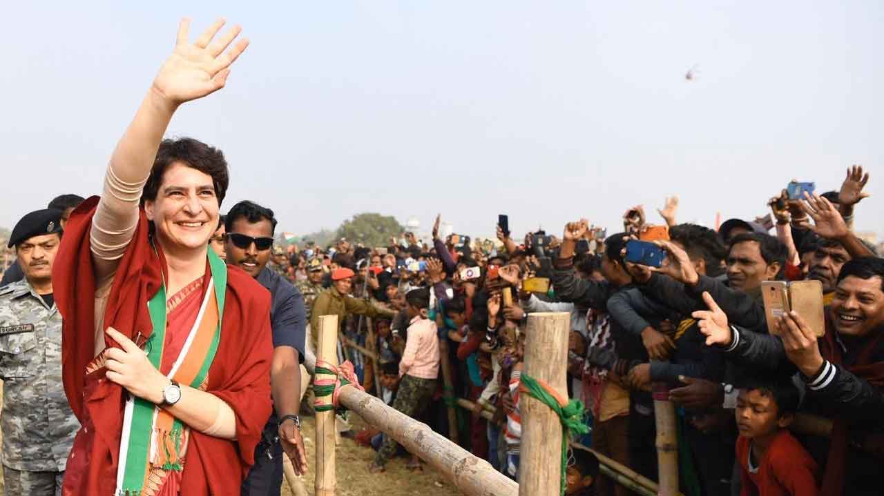 BJP helping the rich get richer: Priyanka Gandhi in Pakur rally in Jharkhand