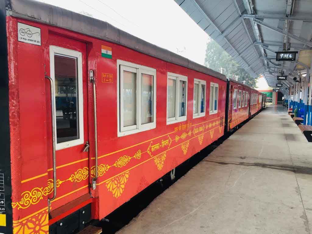 Modern Kalka-Shimla Him Darshan Express