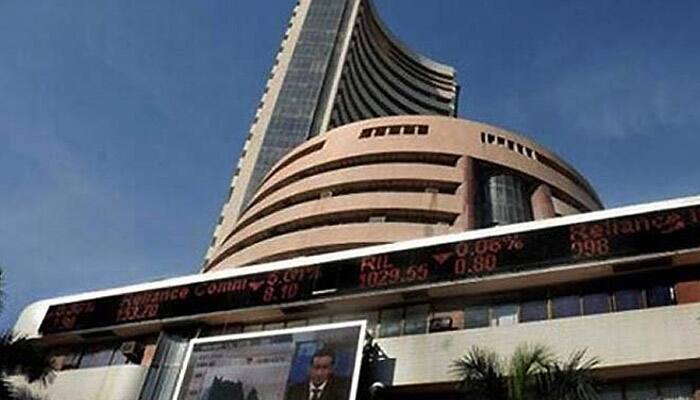 Sensex gains 17 points, Nifty above 12,250; RIL plunges 2%