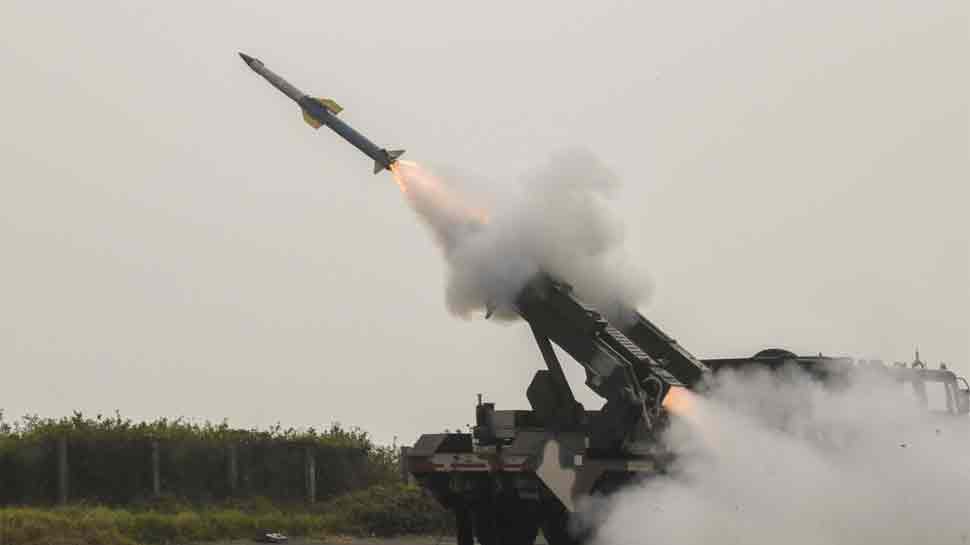 DRDO successfully test-fires QRSA missiles against live aerial targets 