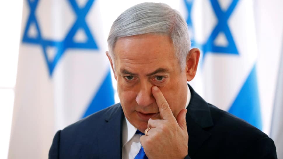 Gaza rocket sends Israel PM Netanyahu to shelter during campaign rally