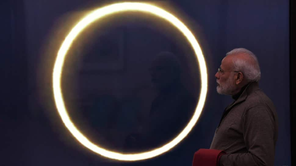 Unfortunately, could not see the sun, says PM Modi as cloud thwarts his plan to witness solar eclipse