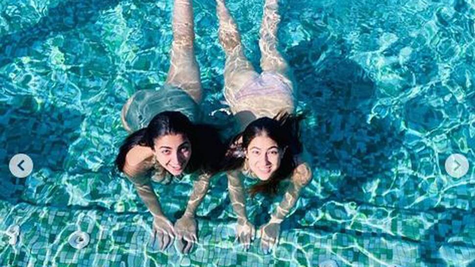 Sara Ali Khan&#039;s pool pics are breaking the internet- See inside 