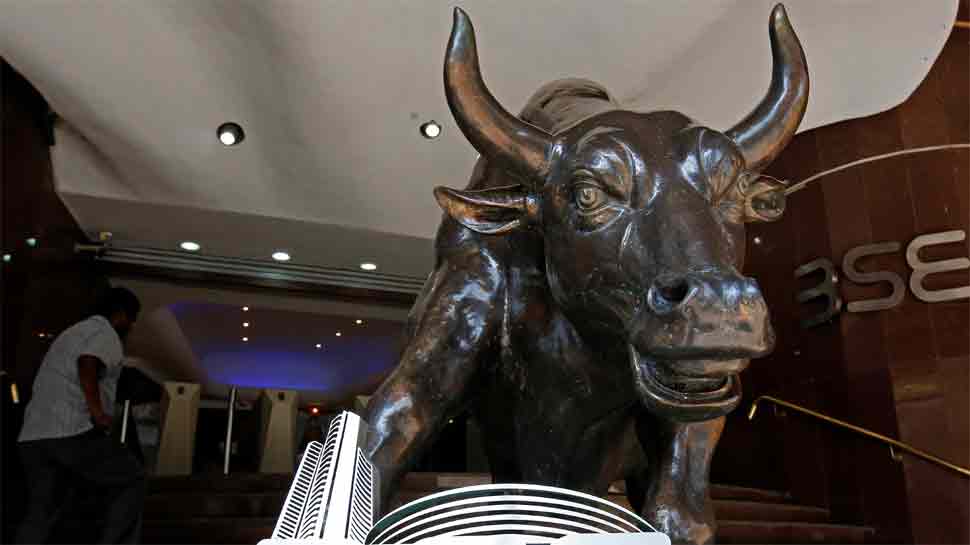 Sensex up 100 points, Nifty above 12,150; Yes Bank, SBI, RIL, Bharti Airtel major gainers