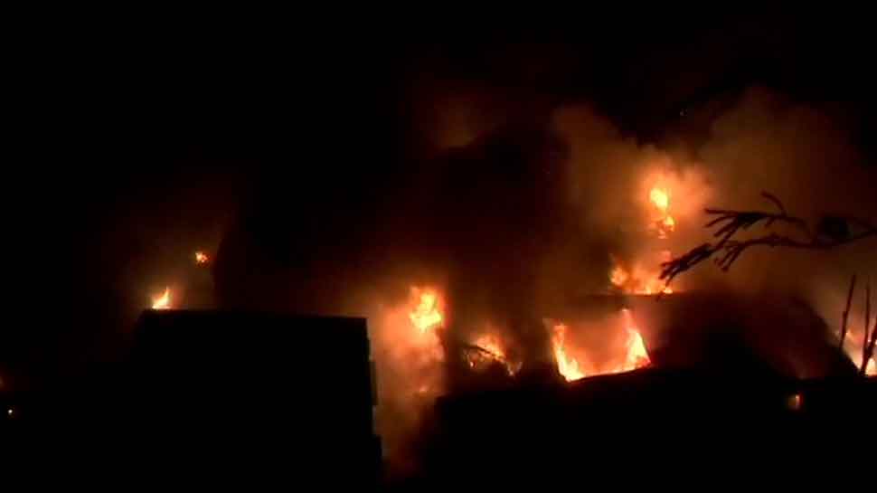 Massive fire breaks out at Ghatkopar factory in Mumbai, 15 fire tenders at spot