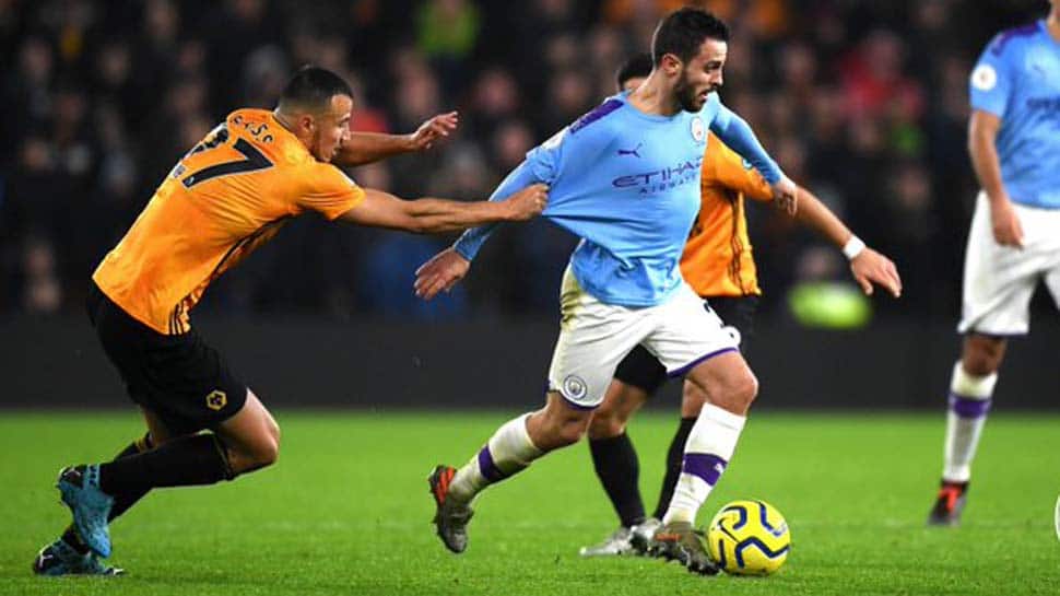 Premier League: Wolves fight back to beat 10-man Manchester City 3-2
