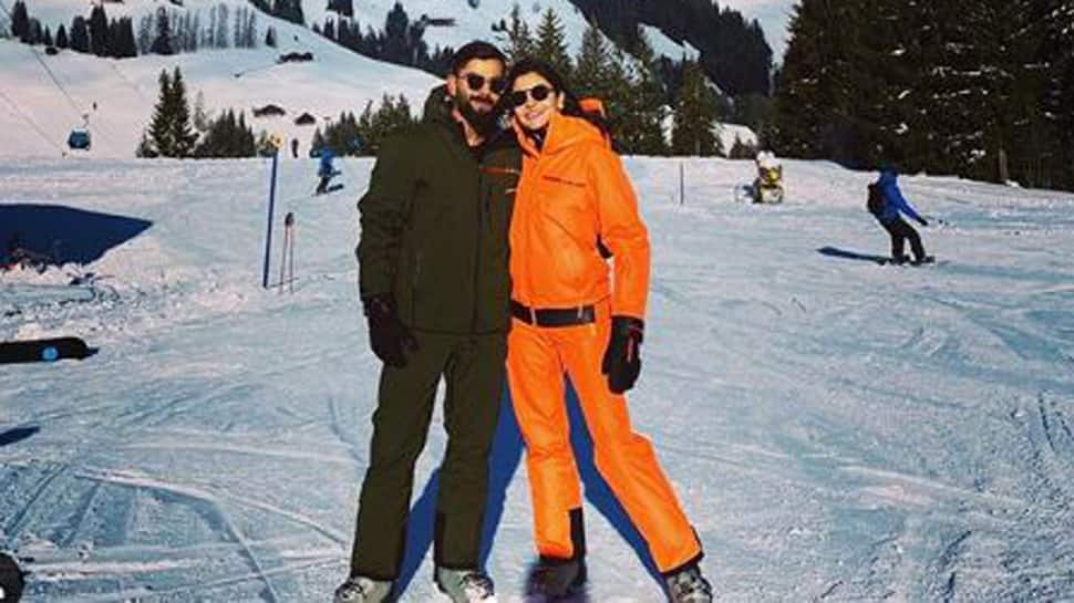 Virat Kohli-Anushka Sharma share stunning pictures from their snowy escapade 