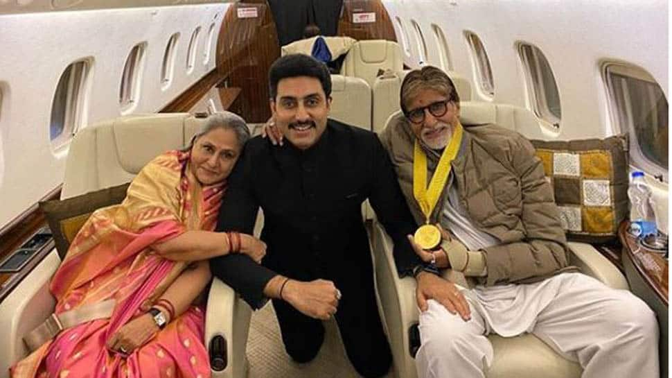 This picture of Abhishek Bachchan with his parents Amitabh-Jaya Bachchan is unmissable 