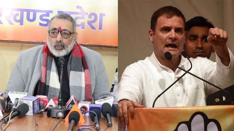 Giriraj Singh fires salvo at Rahul Gandhi, says he wants Pakistani Muslims, Rohingyas to divide nation