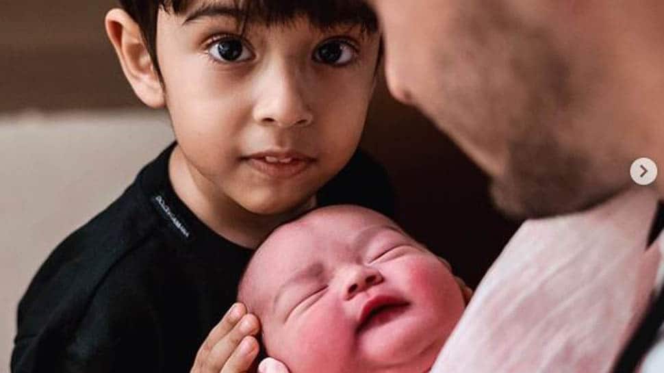 Aayush Sharma shares first pictures of baby Ayat Sharma- See inside 