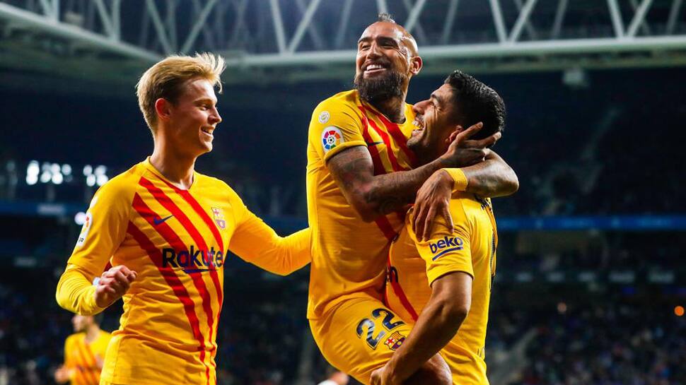 Late equaliser denies Barcelona derby win against Espanyol