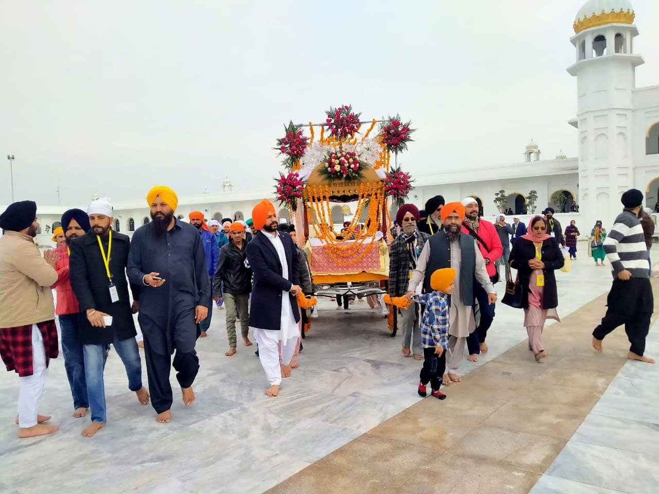 Sikh Guru's birthday celebrations 