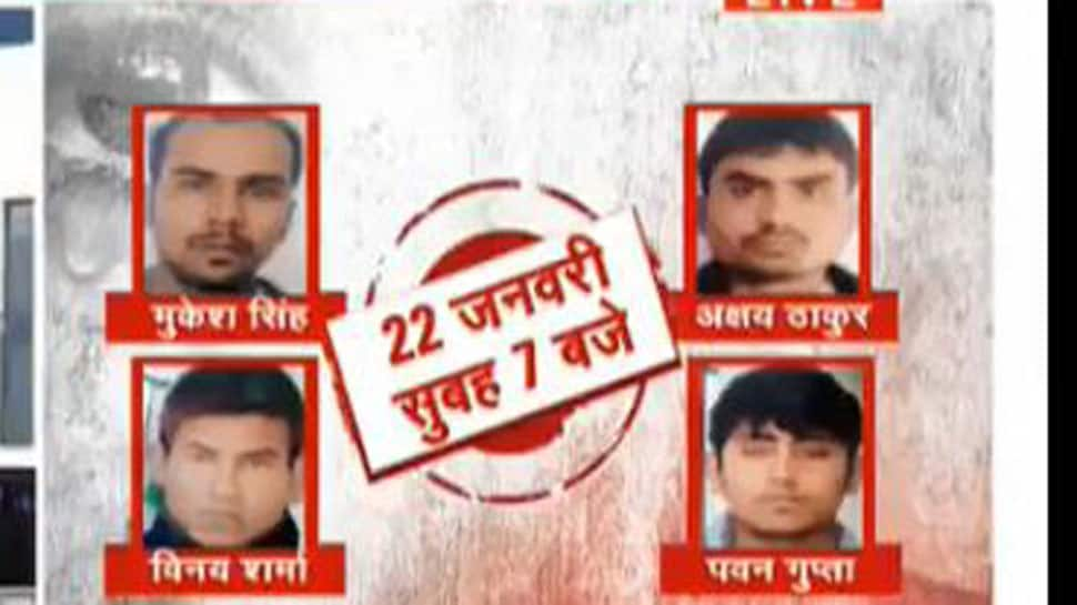 Death warrant issued for all four convicts in Nirbhaya gangrape-murder case, hanging on January 22