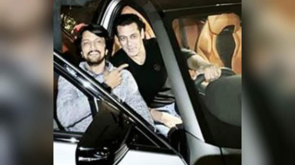 &#039;Sweetest gesture&#039;: Salman Khan gifts &#039;Dabangg 3&#039; co-star Kichcha Sudeep a BMW M5