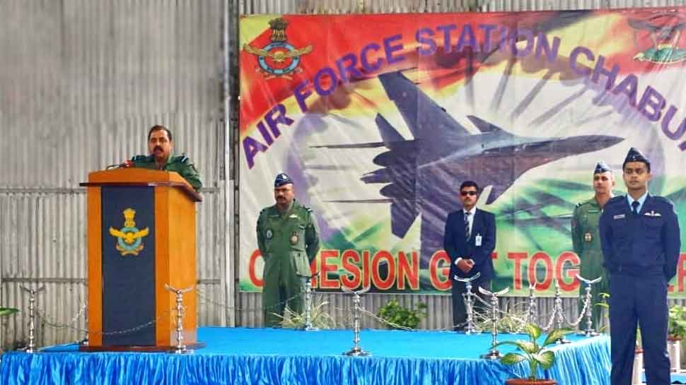 IAF chief RKS Bhadauria visits Air Force Stations in Eastern Air Command