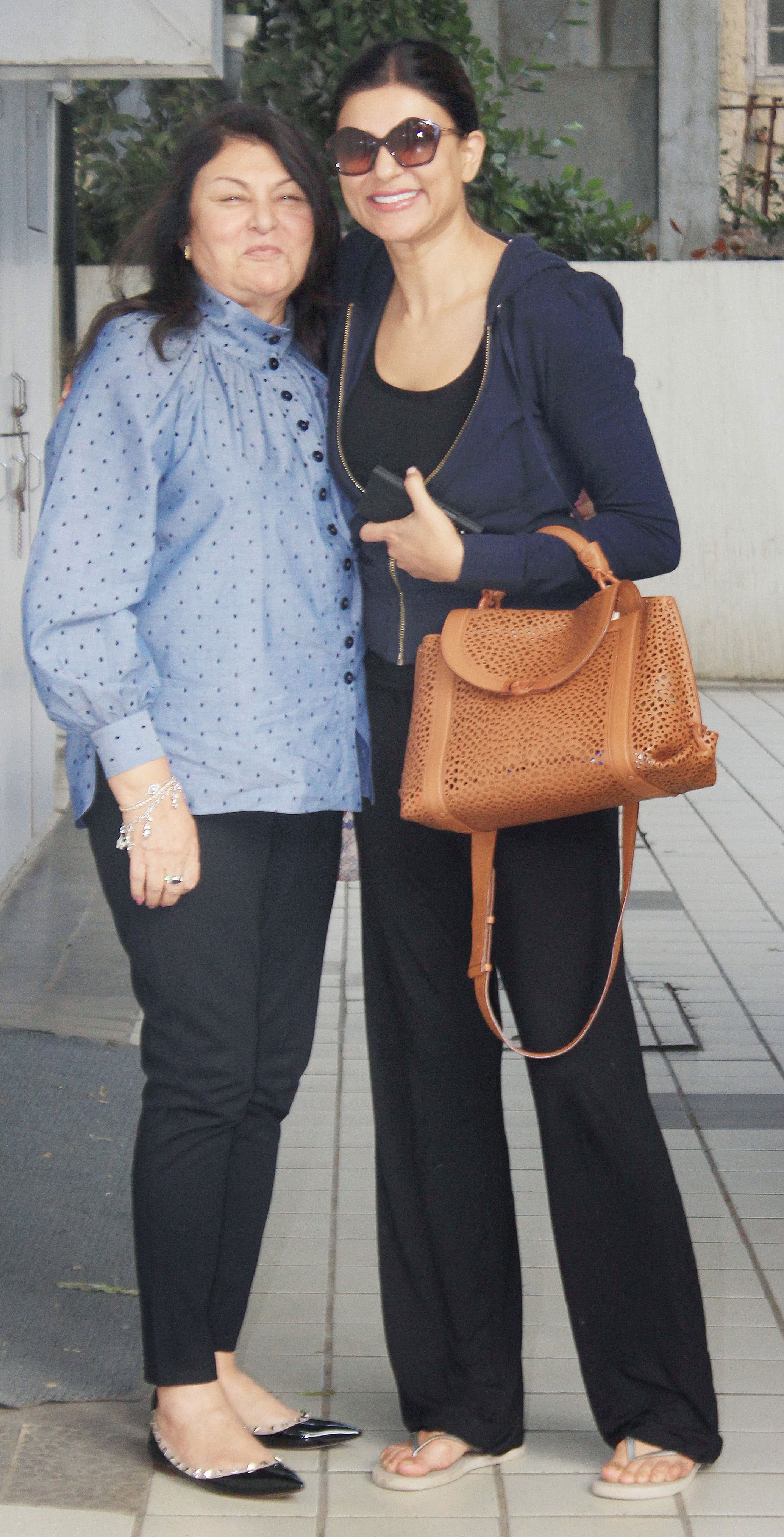 Sushmita Sen spotted with her mom
