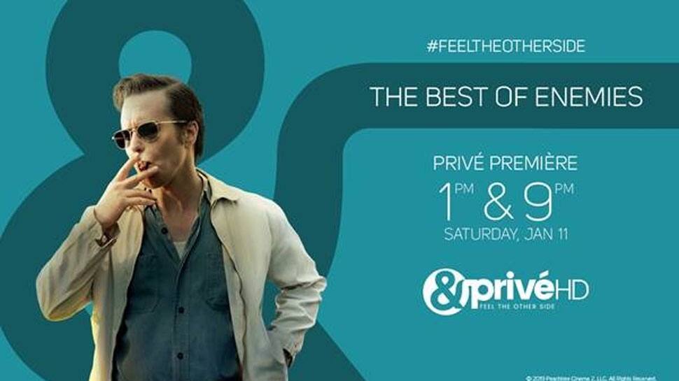 Catch the inspiring true story of a headstrong woman as &amp;PrivéHD premieres &#039;The Best Of Enemies&#039;