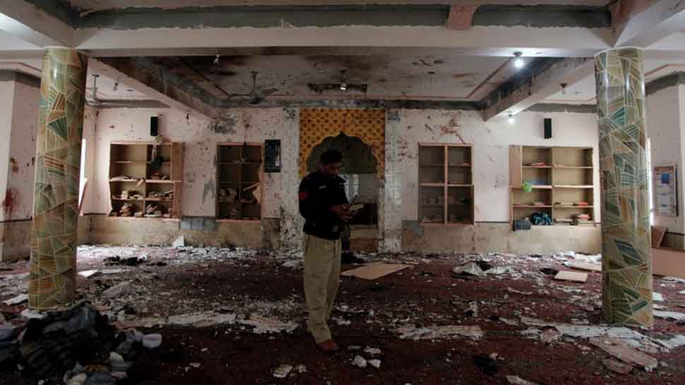 Death toll in Pakistan mosque suicide bombing rises to 15