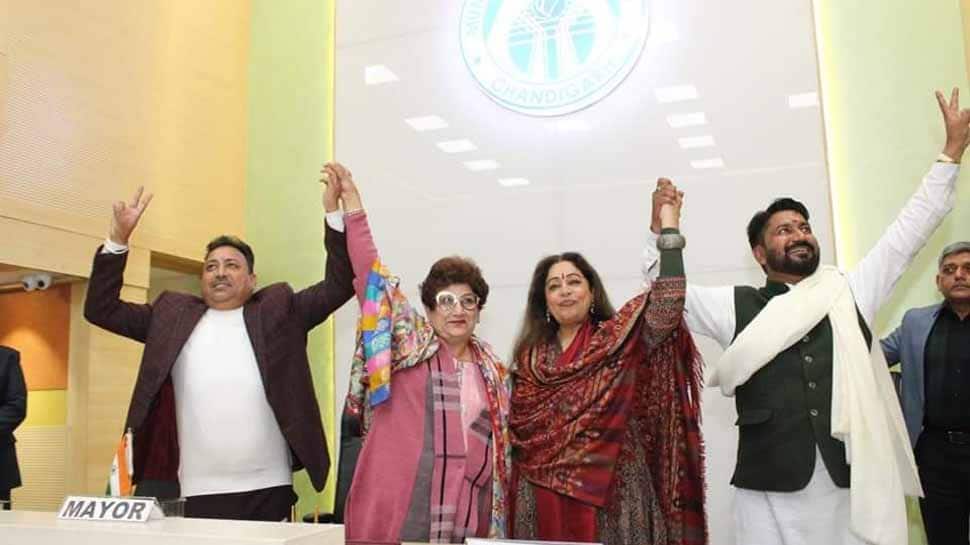 BJP sweeps mayoral election in Chandigarh, wins top three posts
