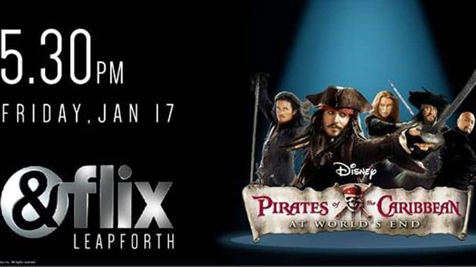 &amp;flix set to air adventure-fantasy &#039;Pirates Of The Caribbean: At World&#039;s End&#039; this Friday!