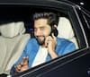 Jackky Bhagnani arrives for the party