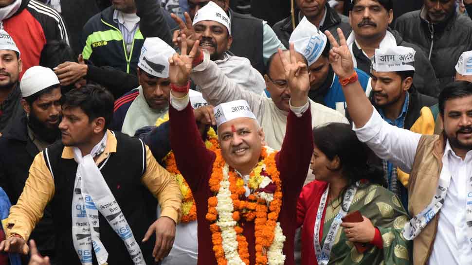 Delhi assembly election: AAP leader Manish Sisodia files nomination from Patparganj seat