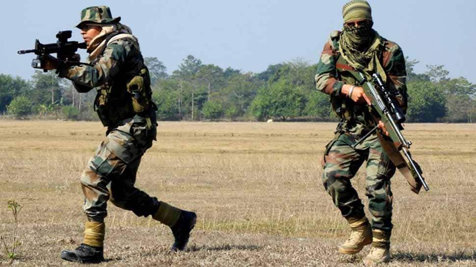 Airborne exercise in North East