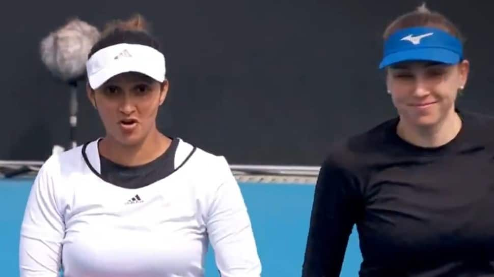 Sania Mirza-Nadia Kichenok in Hobart International women&#039;s doubles final