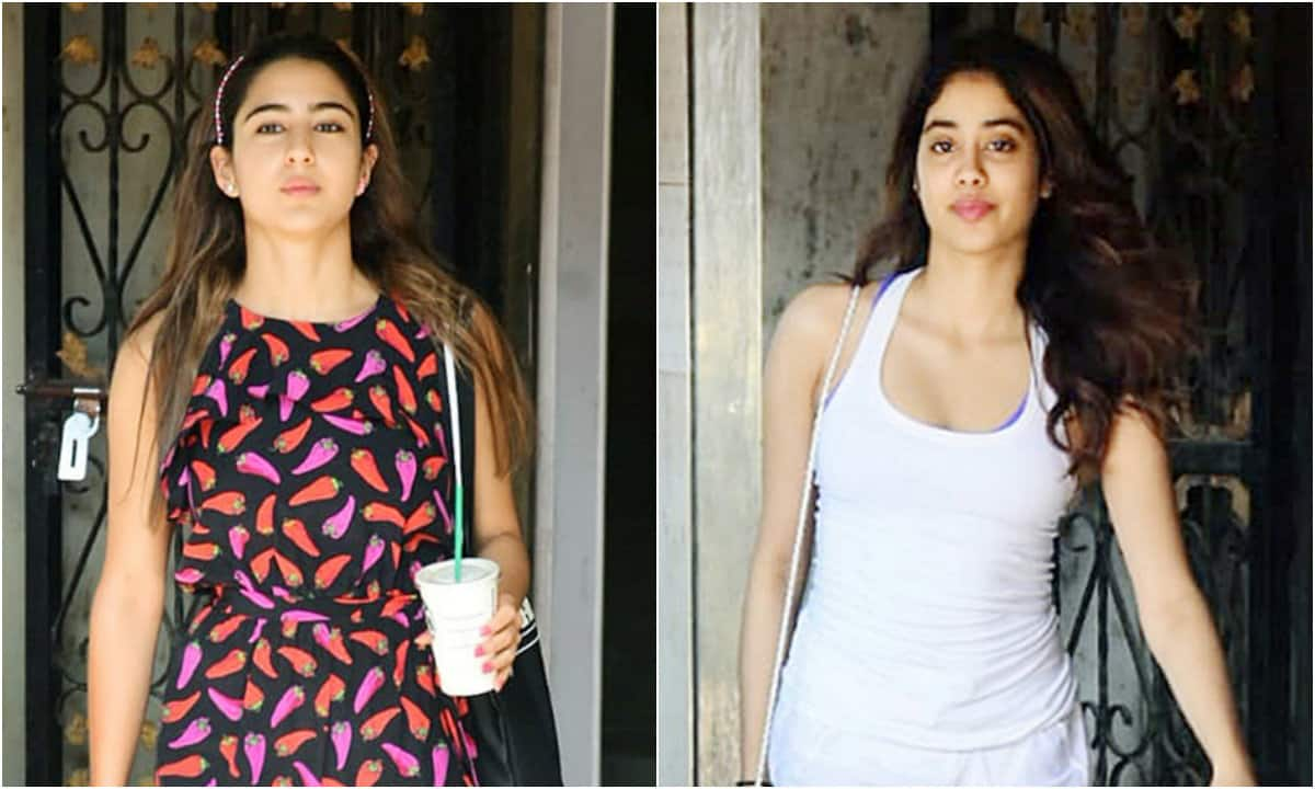 Sara Ali Khan and Janhvi Kapoor's gym diaries are twice as nice - Pics