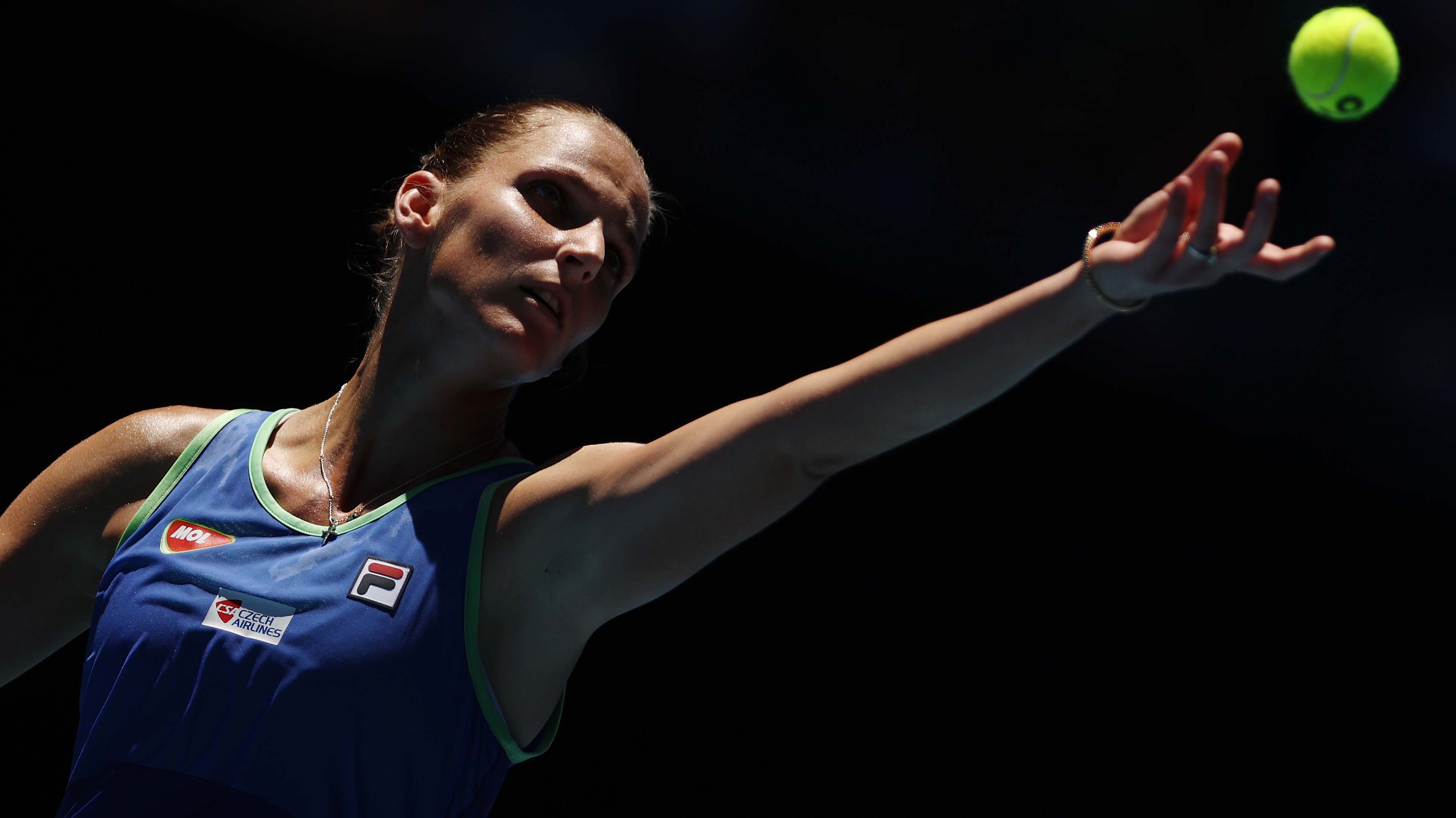 World number two Karolina Plyskova knocked out of Australian Open