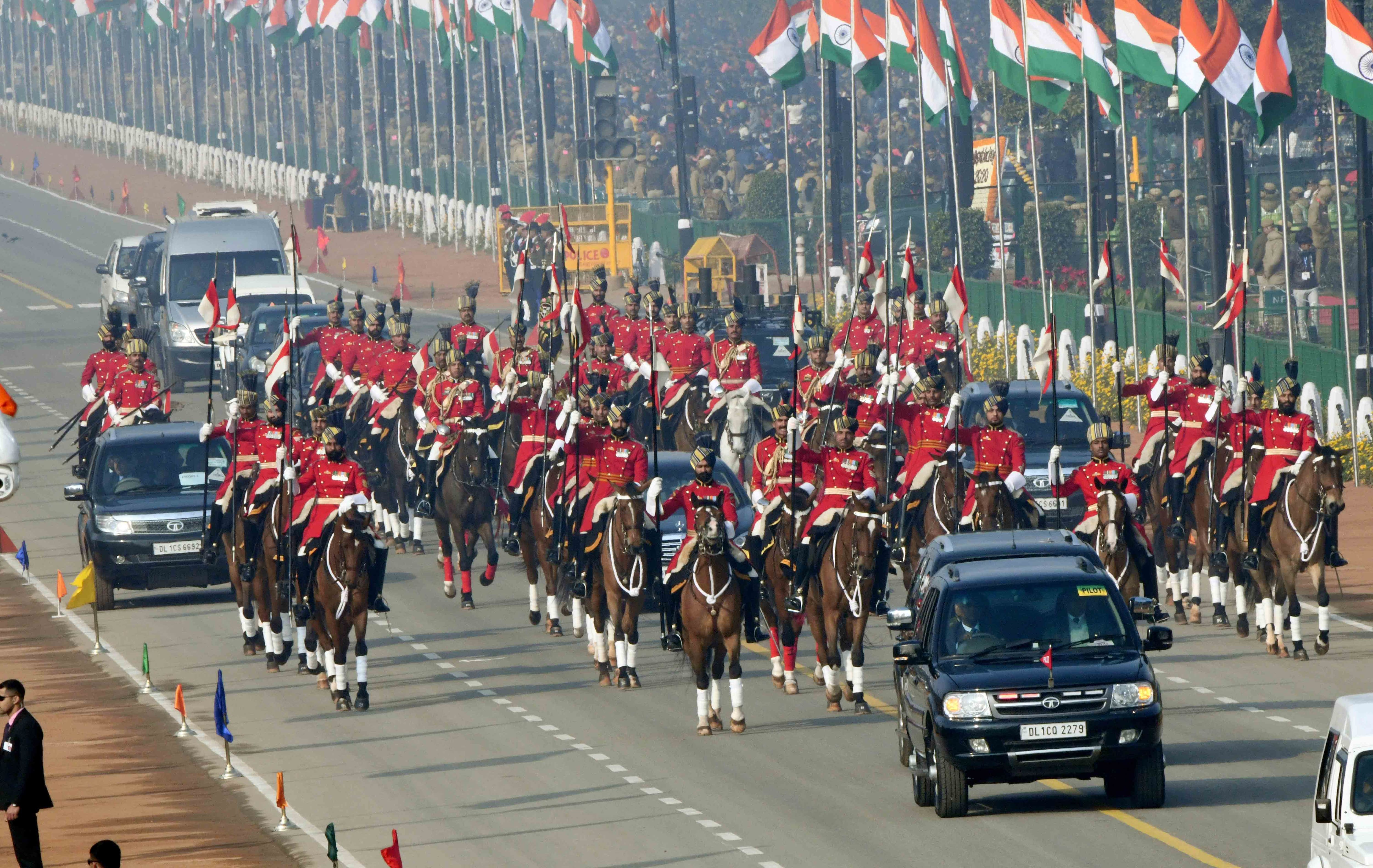 India displays military prowess, cultural diversity on 71st Republic Day celebrations