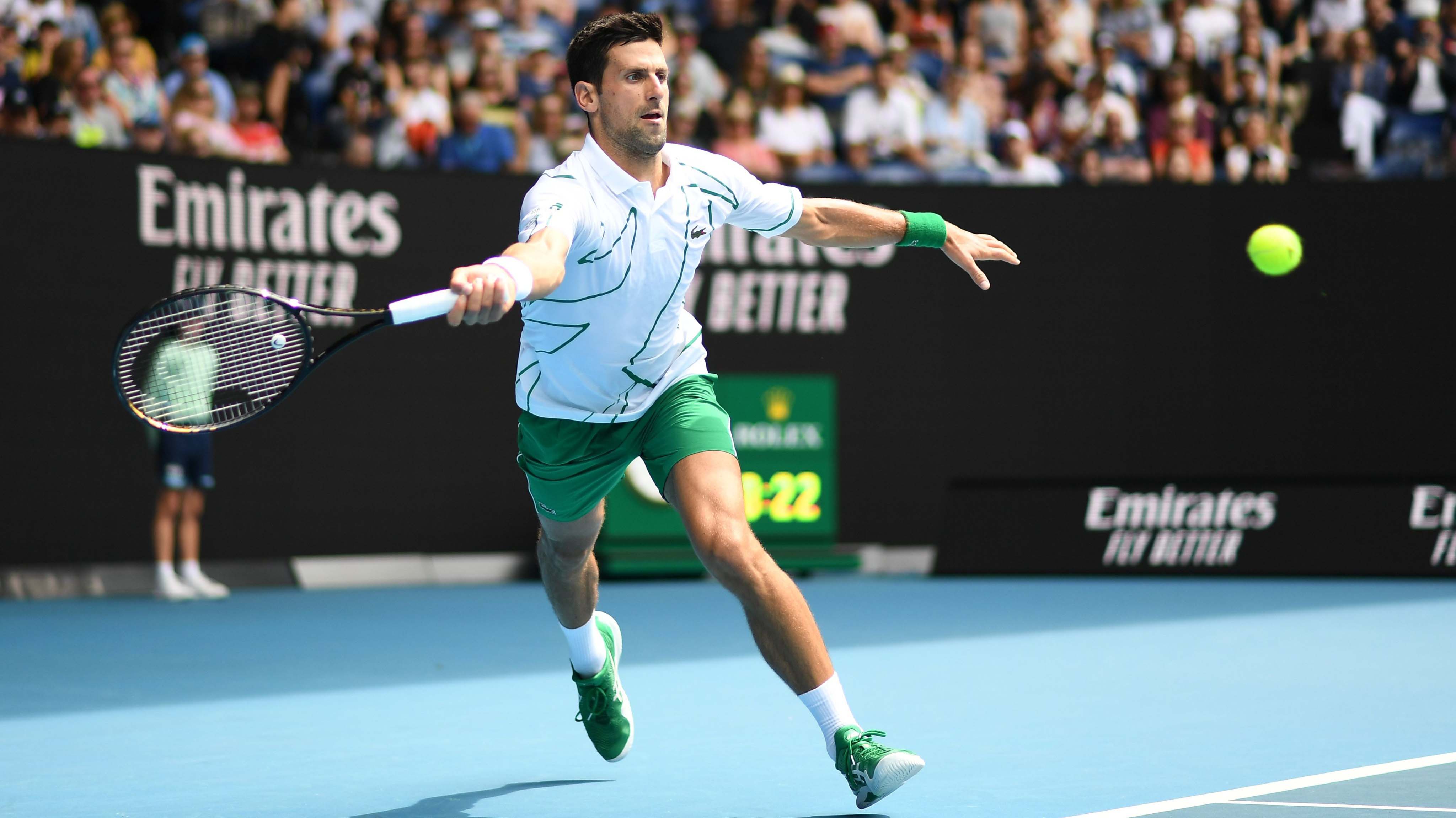 Novak Djokovic 2020 Australian open. Australian open 2020. Сольные матчи.